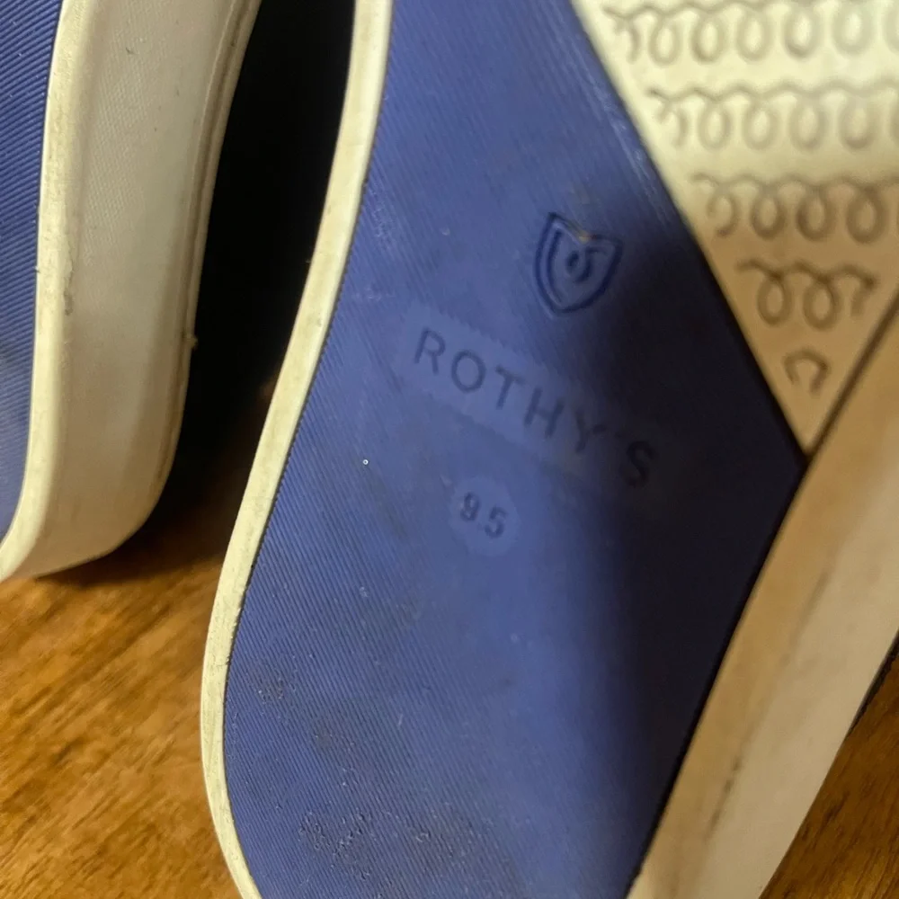 ROTHY's Shoes Slip Ons Sneakers-Black-Size 9,5 - Picture 10 of 11